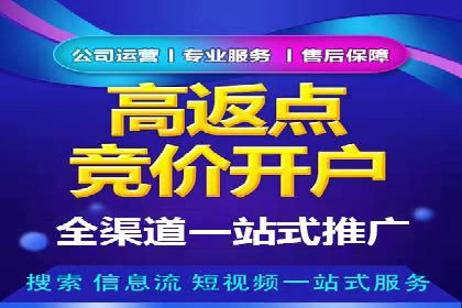 行业领先企业的网络推广开户策略